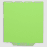 BIQU CryoGrip Glazier Build Plate for Snapmaker U1 Green 6