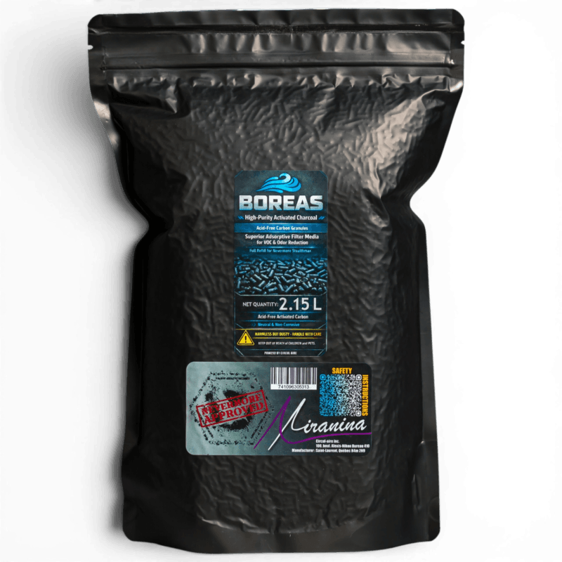 Boreas - Activated Carbon for air filtration