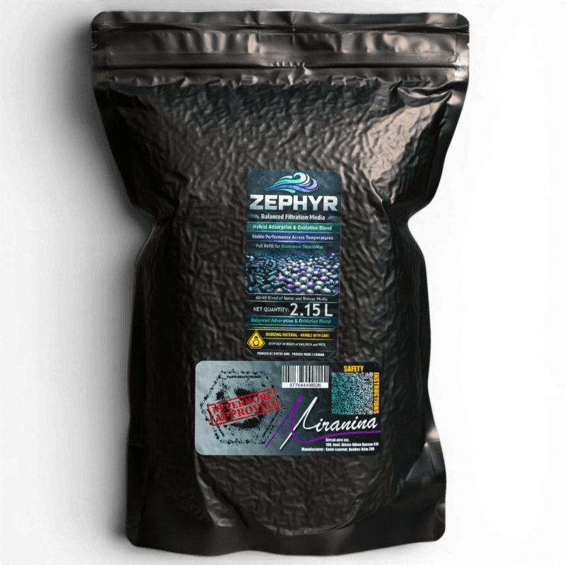 Zephyr - Activated Carbon & KMnO4 infused Alumina Beads Mix