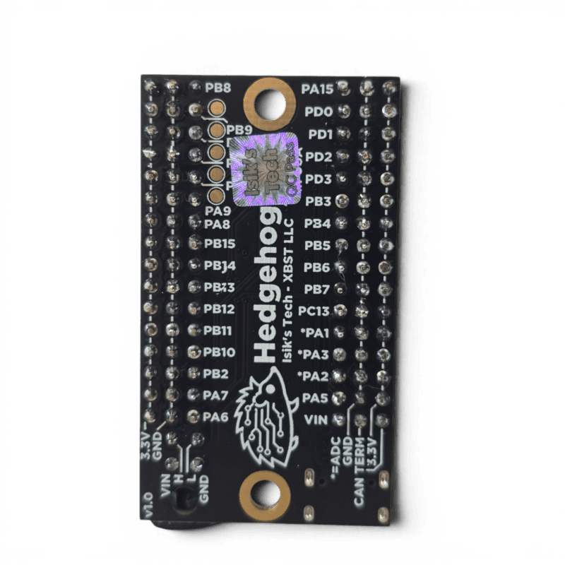 Isik'e Tech Hedgehog (bottom)